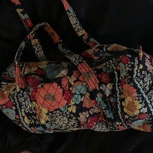 Vera Bradley duffel bag.